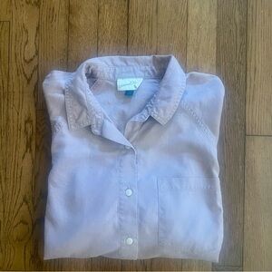 Universal Thread Mauve Button-Up Blouse